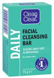 Clean&Clear Mydło Daily Facial Cleansing Do Mycia Twarzy 75g