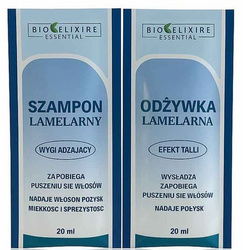 BioElixire Szampon+Odżywka Wygładzająca 2x20ml