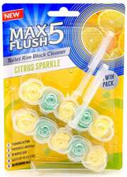 MAX Flush Zawieszka Do WC 2Pack Citrus Sparkle 2x45g