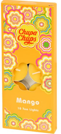 Chupa Chups Świeca Podgrzewacz TEALIGHT 10szt Mango 