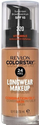 Revlon Colorstay C/O Podkład z Pompką Cera Tłusta Mieszana 320 True Beige