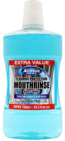 Beauty Formulas MOUTHRINSE Alcohol Free Płyn Do Płukania Ust 750ml 