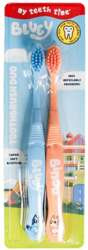 Bluey Szczoteczka Manualna Bluey Bingo  x2 Dla Dzieci +4 Super Soft