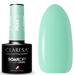 Claresa Lakier Hybrydowy Mint 03