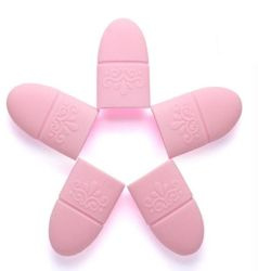 Klipsy SILIKONOWE Do Ściągania Usuwania Hybryd Żelu 5szt