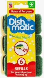 DishMatic Zmywak Kuchenny ZAPAS 6szt 