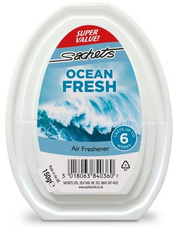 Sachets Odświeżacz W Żelu Ocean 150g
