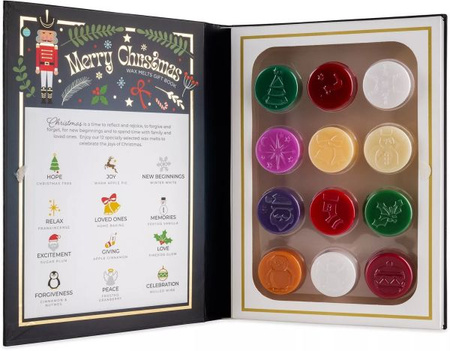 Airpure KSIĄŻKA Merry Christmas Woski Zapachowe Do Kominka DZIADEK132g