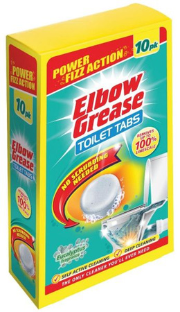 Elbow TOILET TABS Tabletki Do Czyszczenia WC 10szt Eucalyptus