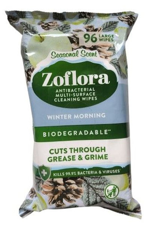 Zoflora Chusteczki Czyszczące Biodegradowalne Winter Morning 96szt