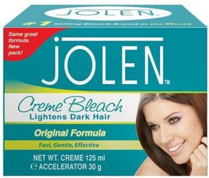Jolen Original Rozjaśniacz Ciemnych Włsków Do Twarzy i Ciała 125ml + 30g