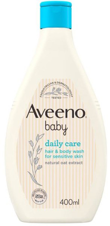 Aveeno BABY Daily Care Hair & Body Wash Natural Oat Extract Szampon 400ml
