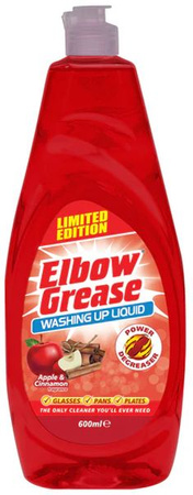 Elbow Grease Płyn Do Naczyń Apple & Cinnamon 600ml 