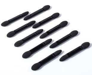 10x Aplikator Pacynka Do Cieni Dwustronna Krótka