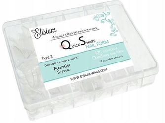 Elisium Szablony Formy Quick Shape Do Flexygel TYP 2