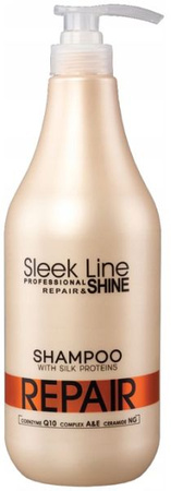 STAPIZ Sleek Line Repair Szampon Z Jedwabiem 1000ml