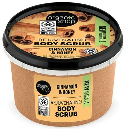 Organic Shop Peeling Scrub Cinnamon & Honey 250ml Cynamonowy