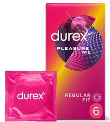 Durex Pleasure Me Regular Fit Prezerwatywy 6szt