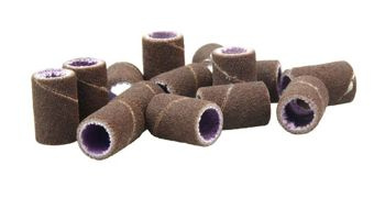 x10 Nakładki Kapturki Ścierne Na Frezy Walec #240