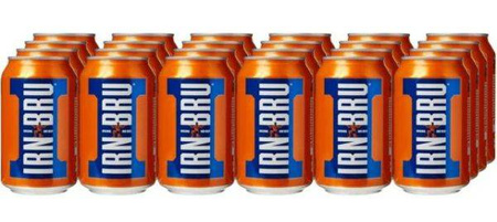 24x IRN BRU Napój Gazowany Z Kofeiną 330ml