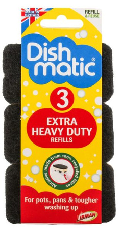 DishMatic Zmywak Extra Heavy Duty ZAPAS 3szt  