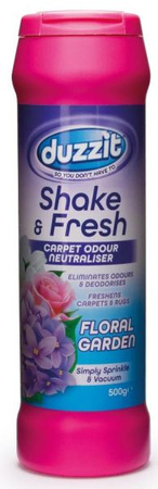 Duzzit Shake & Fresh Neutralizator Zapachów Do Dywanów Floral Garden 500ml