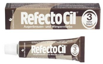 RefectoCil Henna w Żelu Do Brwi i Rzęs 3 Naturalny Brąz 15ml