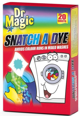DR MAGIC Chusteczki do Prania Wyłapujące Kolor 20szt