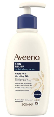 Aveeno Skin Relief Moisurising Lotion Balsam Bezzapachowy 300ml