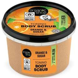 Organic Shop Peeling Scrub Orange & Sugar 250ml Sycylijska Pomarańcza