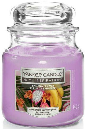 Yankee Candle Świeca Zapachowa 340g Banana Flower