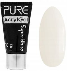Pure Nails AcrylGel Akrylożel 30g Super White Biały