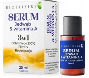 BioElixire SERUM  3w1 Jedwab & Witamina A 20ml
