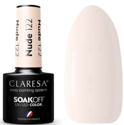 Claresa Lakier Hybrydowy Nude 122