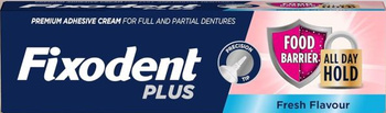 Fixodent Plus Krem Mocujący Do Protez Food Barrier FRESH FLAVOUR 40g