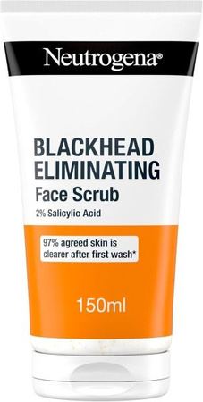 Neutrogena Blackhead Eliminating Scrub Peeling Przeciw Wągrom 150ml
