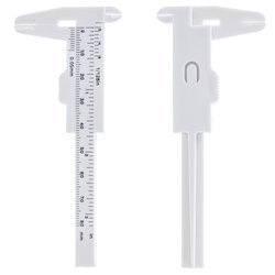 Suwmiarka Kosmetyczna MINI Do Brwi Biała 8cm