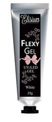Elisium Flexy Gel Do Stylizacji Paznokci WHITE 25g