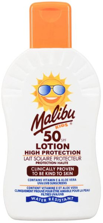 Malibu KIDS High Protection Lotion Do Opalania 50SPF 200ml