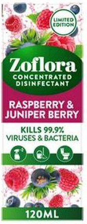Zoflora Koncentrat Czyszczący Wielofunkcyjny 120ml Raspberry & Juniper Berry 