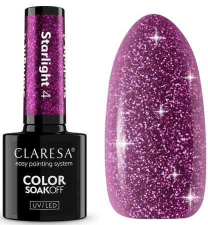 Claresa Lakier Hybrydowy Starlight 04