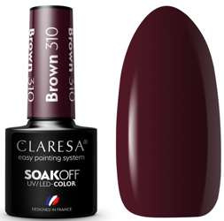 Claresa Lakier Hybrydowy Brown 310