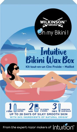 Wilkinson Oh My Bikini Zestaw Intuitive Do Depilacji Woskiem 