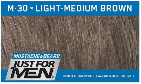 Just For MEN Odsiwiacz Do Brody M30 Light Medium Brown 