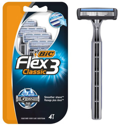 BiC Maszynka Do Golenia FLEX 3 Classic 4szt