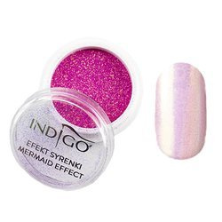 Indigo Pyłek Efekt Syrenki MERMAID EFFECT PASTEL BRIGHT PINK 2,5g