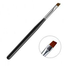 Pędzel Skośny Kątowy Do Brwi Henny Cieni 