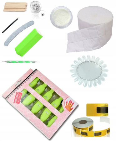 Zestaw do Hybryd Lampa 54W 10x Lakier Pure Nails + Akcesoria