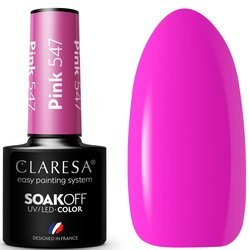 Claresa Lakier Hybrydowy Pink 547