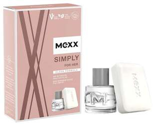 MEXX SIMPLY For Her Zestaw Upominkowy Eau De Toilette + Soap Bar 